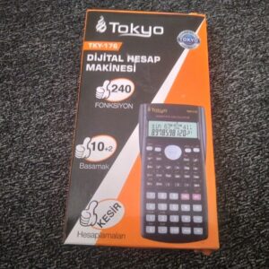 tokyo 240 fonksiyon 12 basamak hesap makinesi