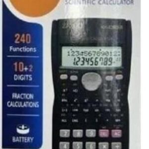 zazuo 240 fonksiyon 12 basamak AAA pilli hesap makinesi