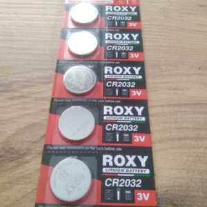 roxy cr2032 bios pili 5 li kartela